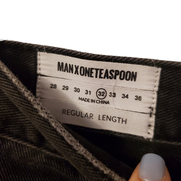 One Teaspoon Black Distressed Relaxed Fit Jean - Picture 7 of 16